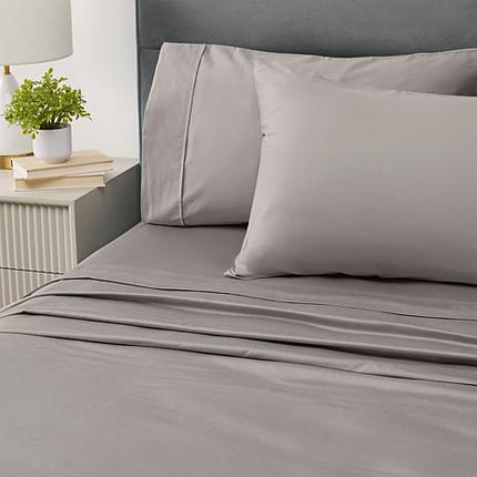 Farm to Home Organic Cotton Tencel Sheet Set Soft Gray