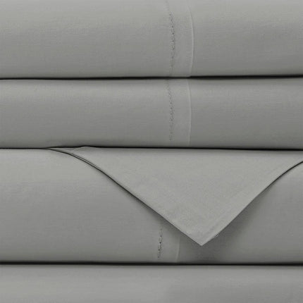 Farm to Home Organic Cotton Tencel Sheet Set Soft Gray