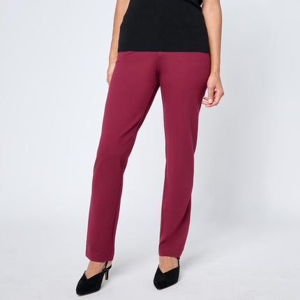 G by Giuliana Rancic Roma Knit Slim Leg Trouser Dress Pants