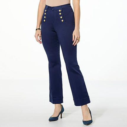 G by Giuliana G-Soft Stretch Denim Bootcut Sailor Pant