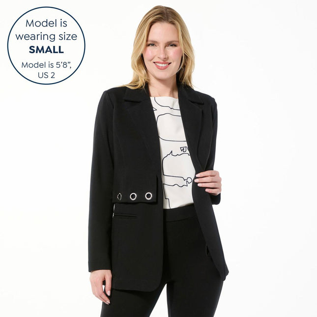 GREY by Jhoan Sebastian Grey Versatile 3-in-1 Ponte Blazer Jacket Vest Combo