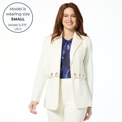 GREY by Jhoan Sebastian Grey Versatile 3-in-1 Ponte Blazer Jacket Vest Combo