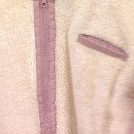 G by Giuliana Teddy Sport Zip-Front Contrast-Trim Sporty Edge Jacket