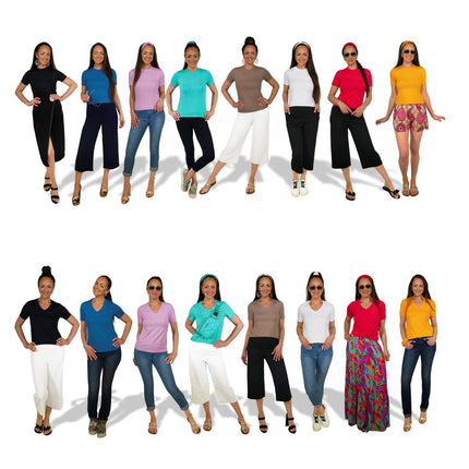 Joy Mangano Cool and Clean Performance Tees and Headband Set