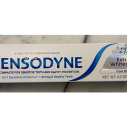 Sensodyne Extra Whitening Toothpaste 3-Pack Cool Mint 4 oz