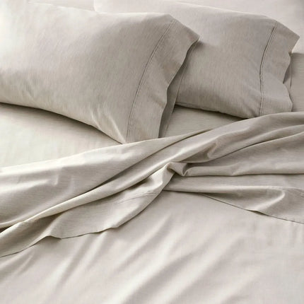 Hearth & Hand Queen Mélange Dyed 4-Piece Sheet Set Gray