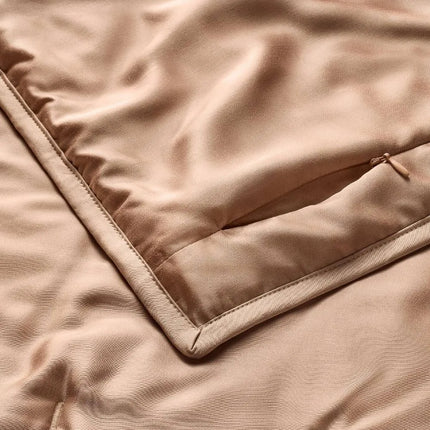 Casaluna Rayon from Bamboo Quilt Pillow Sham 400 Thread Count Standard Clay