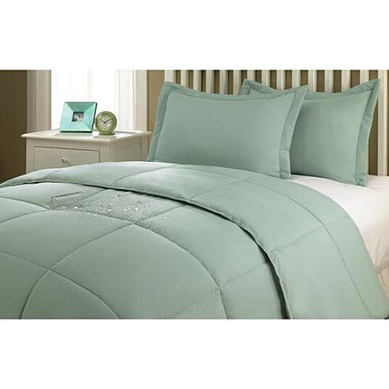 Lotus Home Stayclean Bacteria Reducing Water Resistant Comforter Set