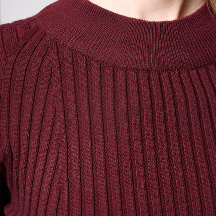 Mark & James Badgley Mischka Noemi Super-Soft Ribbed Knit Sweater