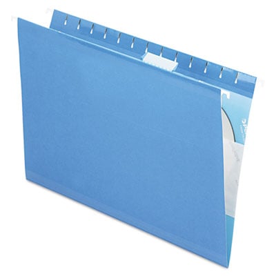 Pendaflex Hanging File Folders, Legal Size, Blue (PFX415315BLU)