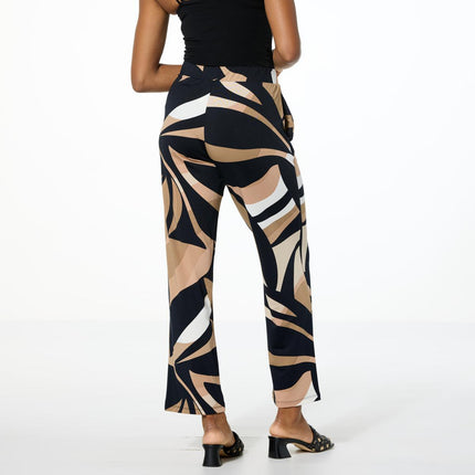 Nina Leonard 2-Pack Straight Leg Pull-On Pants with Pockets