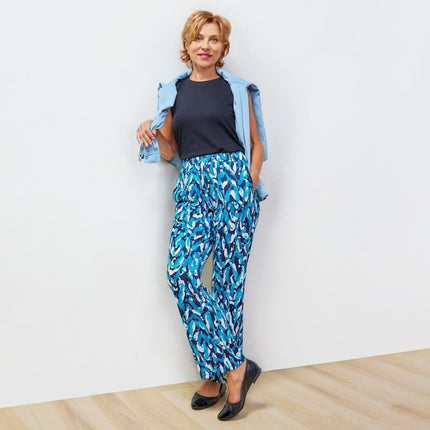 Nina Leonard 2-Pack Straight Leg Pull-On Pants with Pockets