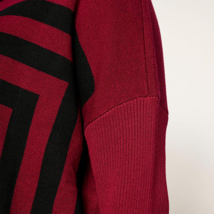 Nina Leonard Women's Cowl Neck Pullover Cozy Boxy Knit Sweater