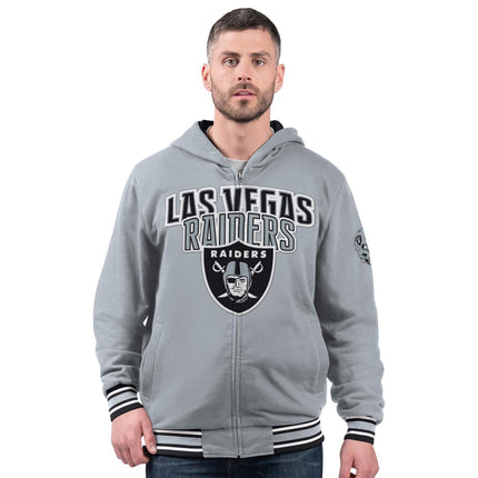 Officially Licensed NFL Reversible Commemorative Hooded Jacket Fan Apparel