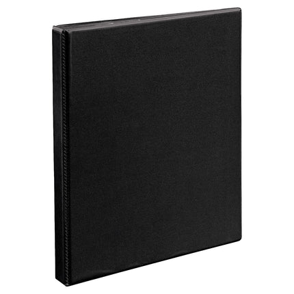 Avery Heavy-Duty Nonstick View 3 Ring Binder, 1/2 inch Slant Rings, 135-Sheet Capacity, Black (05233)