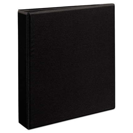 Avery Heavy-Duty View 3 Ring Binder, 1.5" One Touch Slant Rings, Holds 8.5" x 11" Paper, 1 Black Binder (05400)