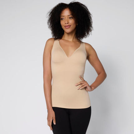 Rhonda Shear Smoothing Gel Support Tank Top with Honeycomb Back Design