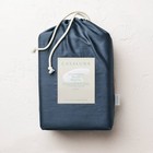 Casaluna 400 Thread Count Rayon from Bamboo Sheet Set King Dark Mineral Blue