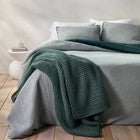Casaluna Chunky Acrylic Sweater Knit Blanket Full/Queen Dark Teal