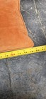 Alerfa 12x20in Orange Lumbar Pillow Maple Leaf Embroidery Cut Velvet