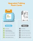 Talking Flash Cards 510 Words Pocket Speech Therapy Toy for Toddlers 1-4