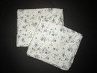 Threshold Standard Pillowcase Set 100% Cotton Blue Floral 20x32in