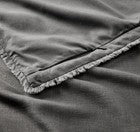 Casaluna Heavyweight Linen Blend Comforter & Sham Set Full/Queen Dark Gray