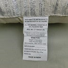 Threshold Metallic Stripe Throw Pillows 18In Cream Silver Set of 2