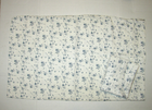 Threshold Standard Pillowcase Set 100% Cotton Blue Floral 20x32in