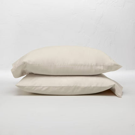 Casaluna 300 Thread Count Temperature Regulating Pillowcase Set Natural