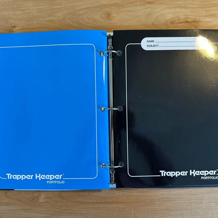 Mead Retro Trapper Keeper Binder Geometric Design with Two Folders
