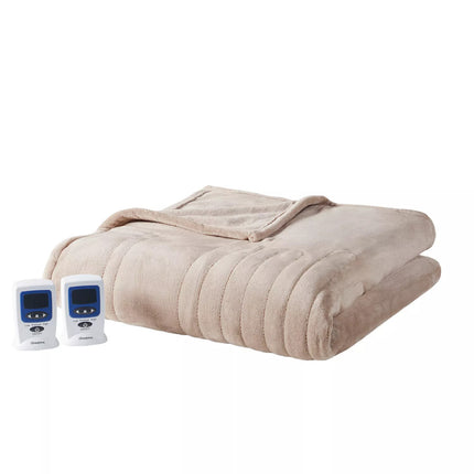 Beautyrest Microplush Heated Blanket with Wi-Fi Technology King