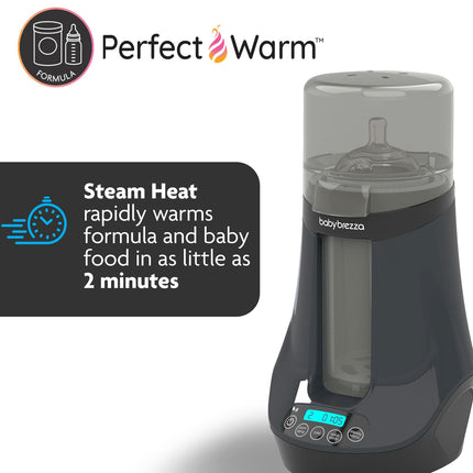 Baby Brezza Smart Baby Bottle Warmer Charcoal