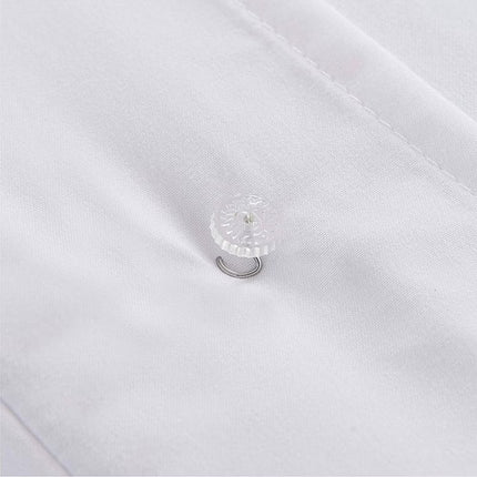Magic Skirt Tailored Bedskirt Polyester Plain Weave 15" Drop Gray