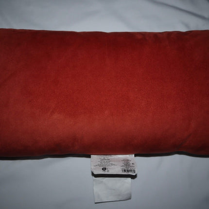 Threshold Oversized Colorblock Pieced Suede Lumbar Throw Pillow 12 X 24in