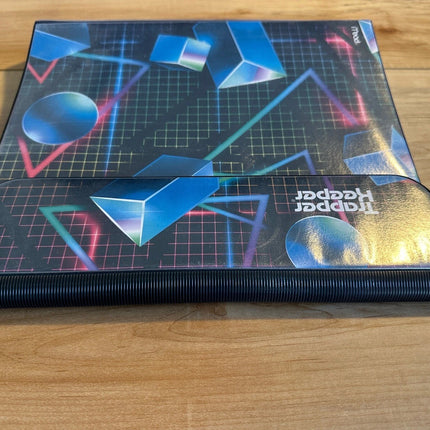 Mead Retro Trapper Keeper Binder Geometric Design with Two Folders