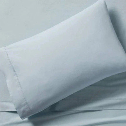 Threshold 400 Thread Count Performance King Pillowcases 2-Pack Light Blue