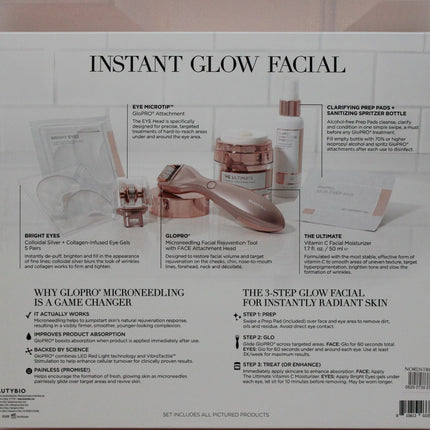 BeautyBio Instant Glow Facial Face & Eye Microtip GloPro Attachment Limited Edition