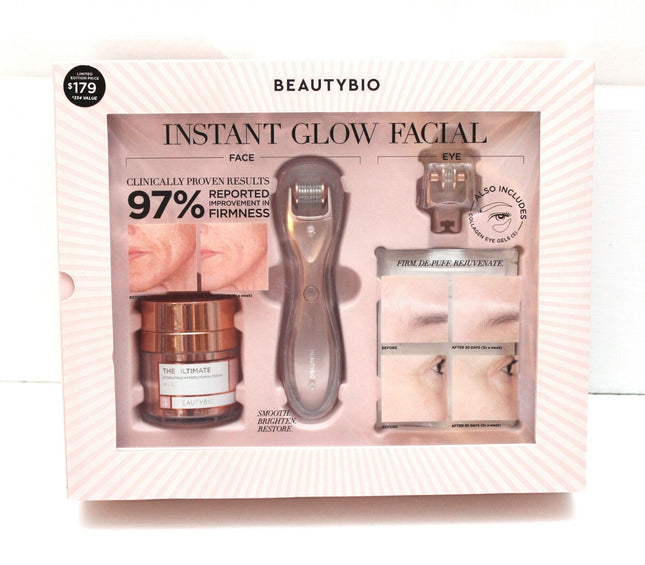 BeautyBio Instant Glow Facial Face & Eye Microtip GloPro Attachment Limited Edition