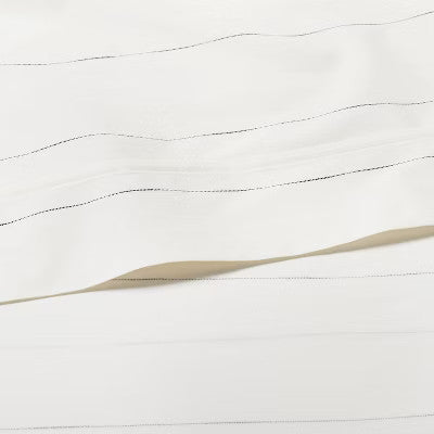 Hearth & Hand Queen 4pc Percale Sheets Sour Cream Gray