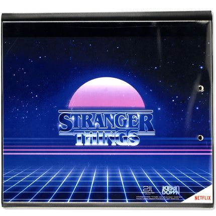 Mead Trapper Keeper Stranger Things 1 Inch Binder with Folders