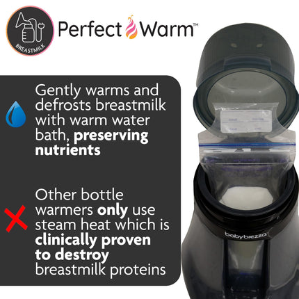 Baby Brezza Smart Baby Bottle Warmer Charcoal