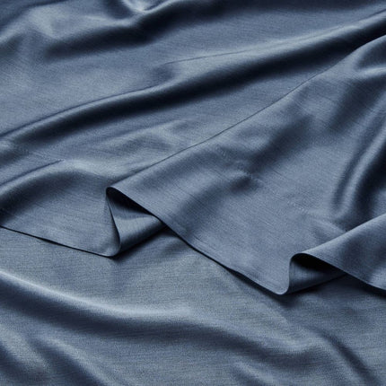 Casaluna 400 Thread Count Rayon from Bamboo Sheet Set King Dark Mineral Blue