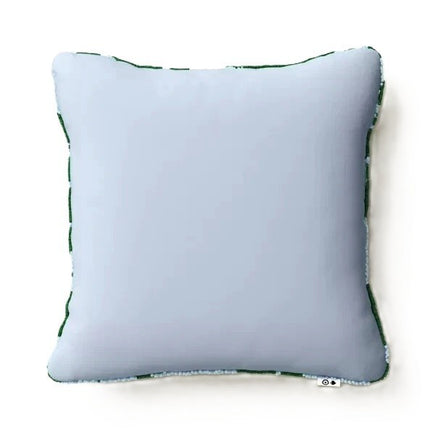 Kate Spade New York Floral Beaded Accent Throw Pillow 12in Green Light Blue