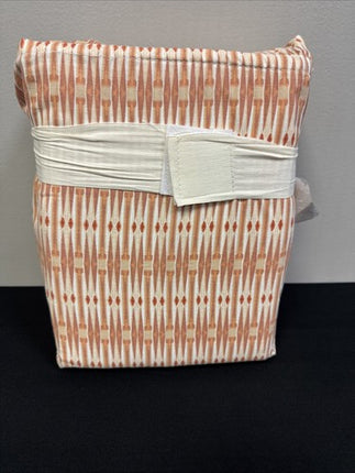 Opalhouse Kaylo Global Full Size Cotton Percale Sheet Set Orange