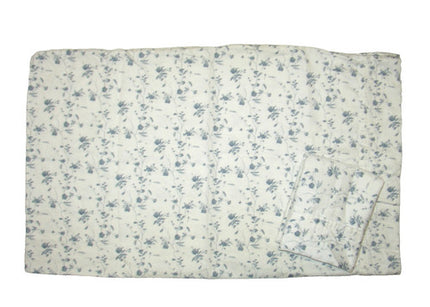 Threshold Standard Pillowcase Set 100% Cotton Blue Floral 20x32in