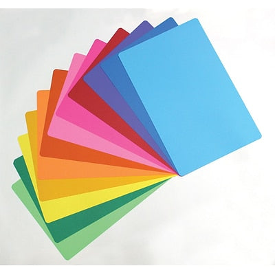 Hygloss Assorted Bright Colored Paper - 24 lb, 89 GSM, Acid-Free, Fade-Resistant, 11x17-Inch Ledger Size Color Copy Paper, 48 Sheets, 12 Colors
