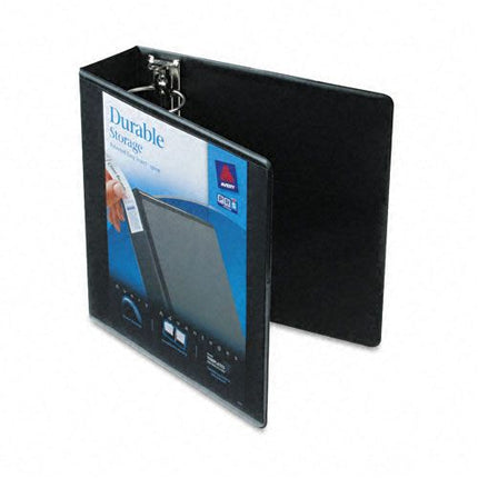Avery Durable View 3 Ring Binder, 3 Inch Slant Rings, 1 Black Binder (17041)