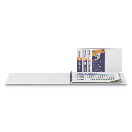 Stride QuickFit Landscape Spreadsheet 1 Inch Round Ring View Binder