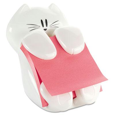 Post-it Pop-up Note Dispenser Cat Design 3x3 in 1 Dispenser/Pack (CAT-330 White)